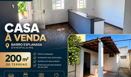 Casa à Venda No Bairro Esplanada – Oportunidade Para Morar, Investir Ou Construir